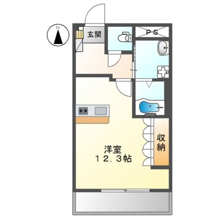 大阪狭山市駅 徒歩8分 3階の物件間取画像